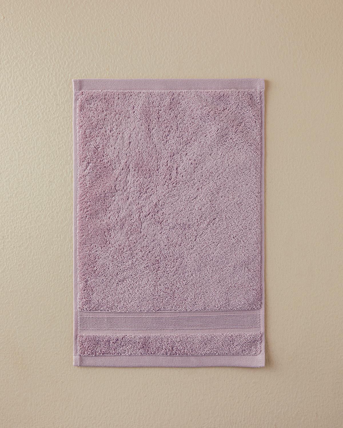 Prosop de maini, Poffy, bumbac egeean,30x45 cm, lila