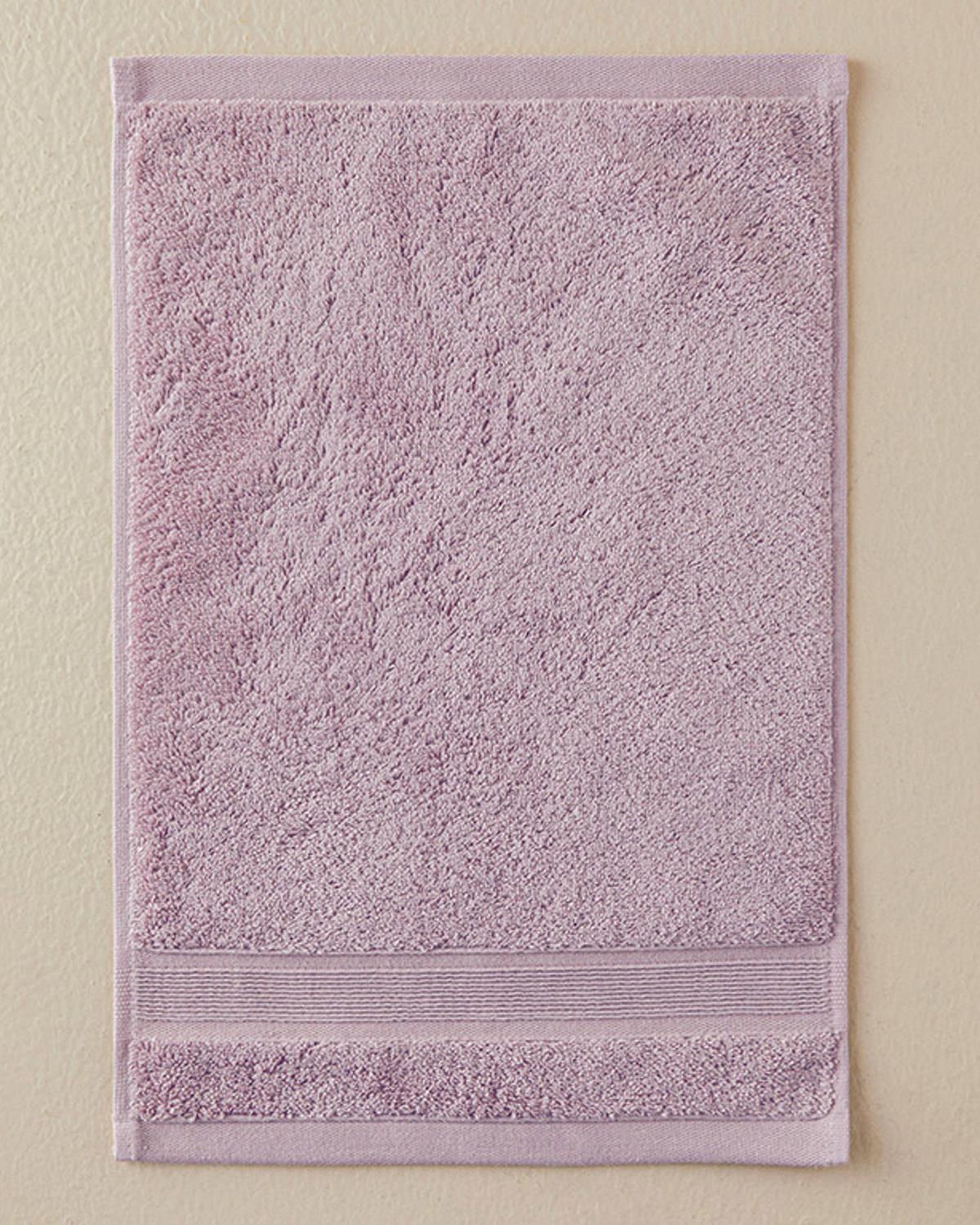 Prosop de maini, Poffy, bumbac egeean,30x45 cm, lila