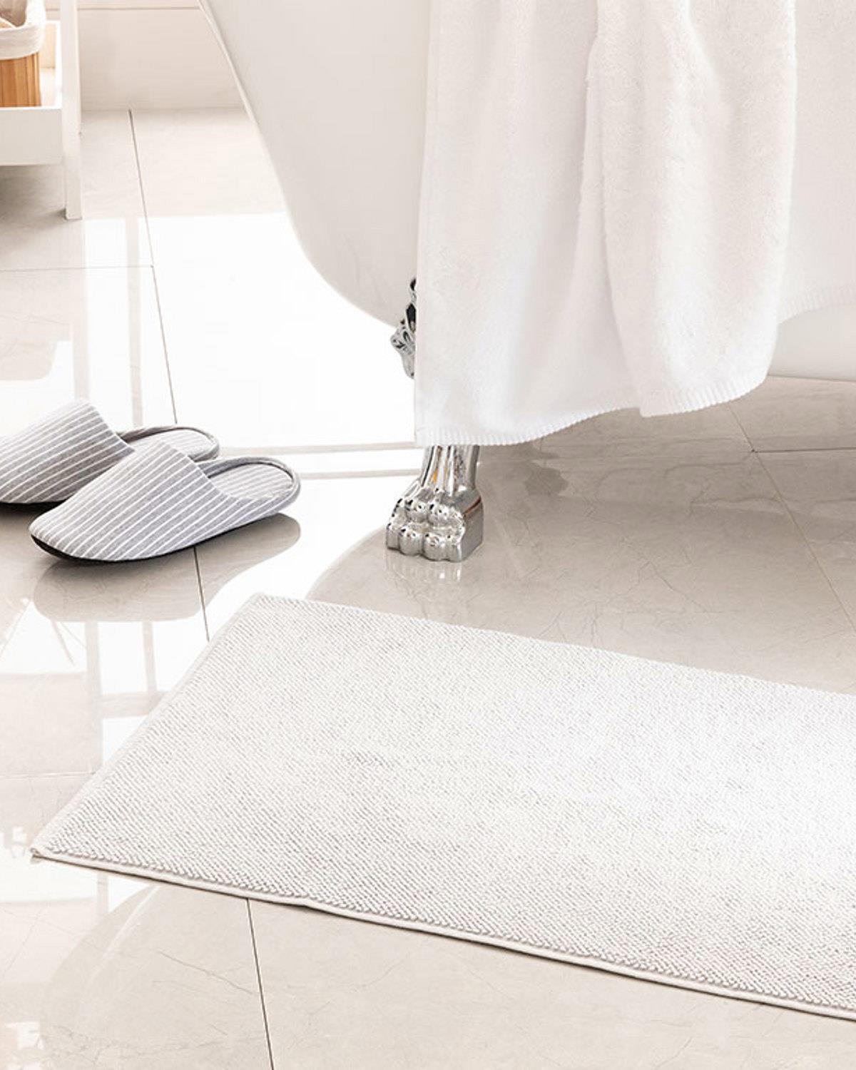 Vanity Brass Towel For Foot 50x70 cm Light Gray
