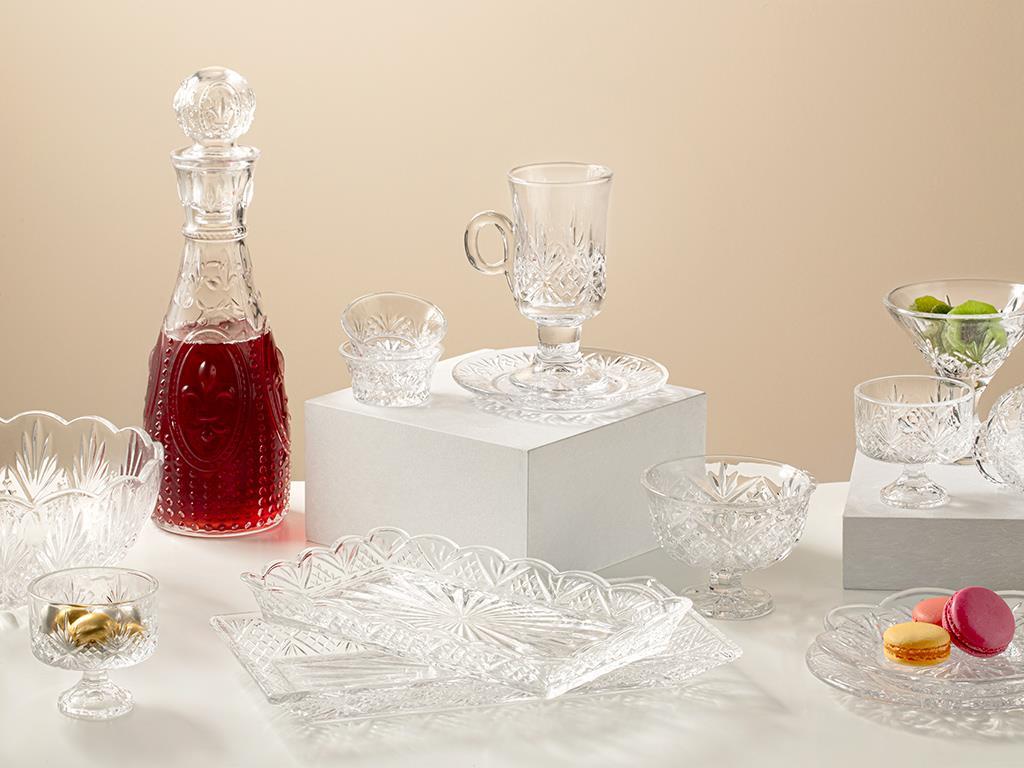 Set 4 Pahare pentru apă, Noa, sticlă, 175 ml, transparent