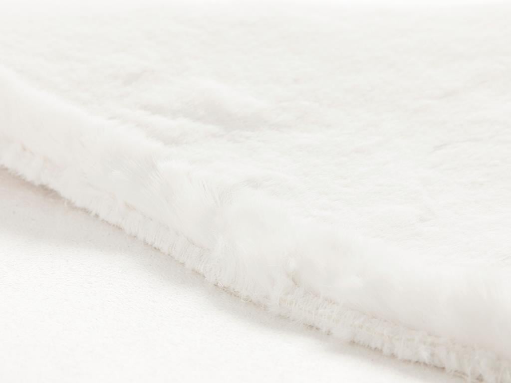 Soft Touch Blană Artificială, Iepure De Pluș, 80*150 Cm, Argintiu