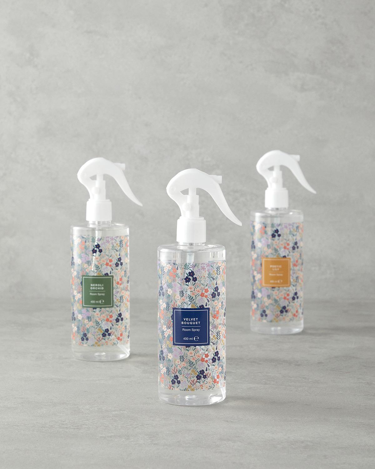 Spray de camera, Poetic Lily, 400 ml, transparent