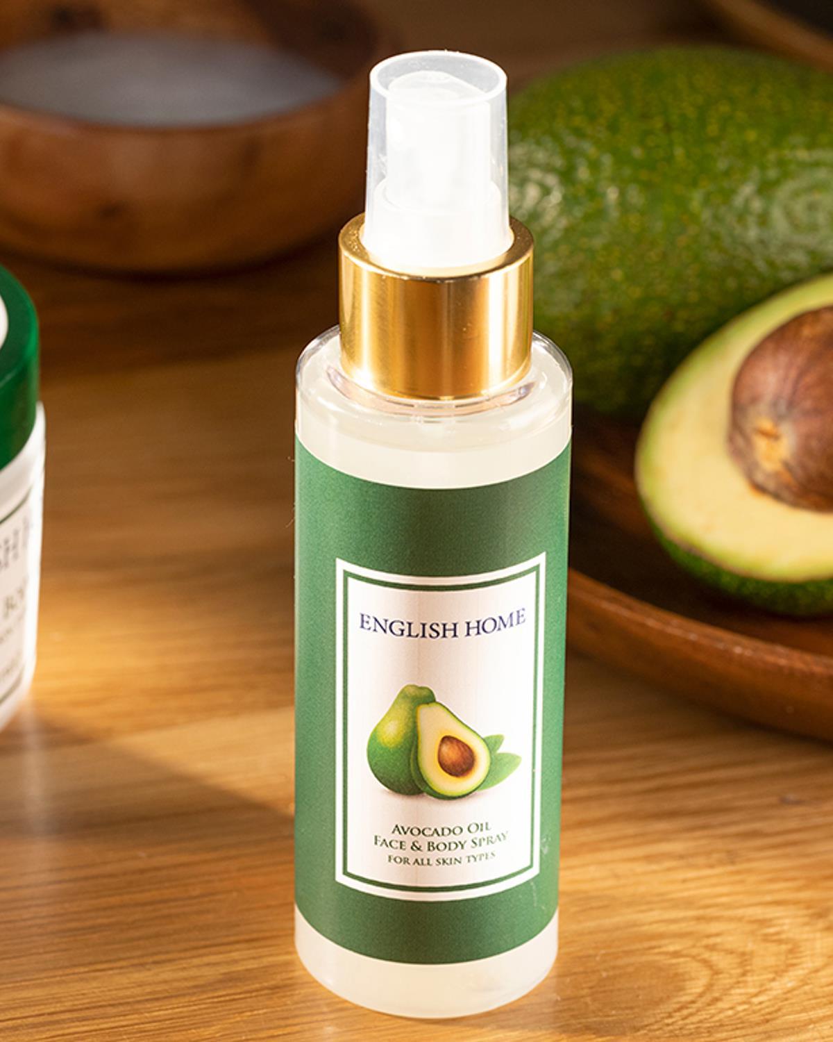 Avokado Yağı Face & Body Spray 110 ml Green