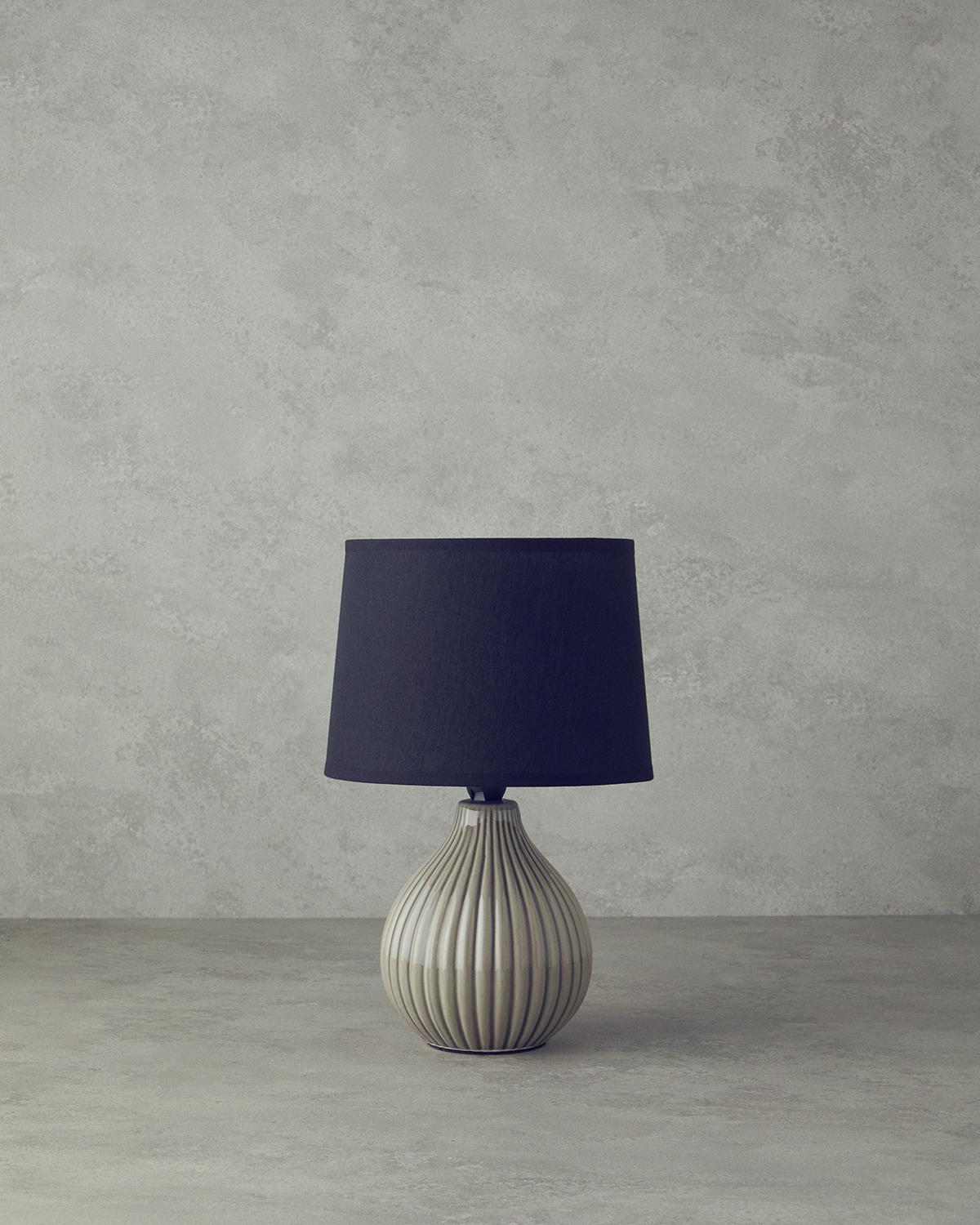 Alvin Table Lamp 20X20X31,5 cm Black - Gray