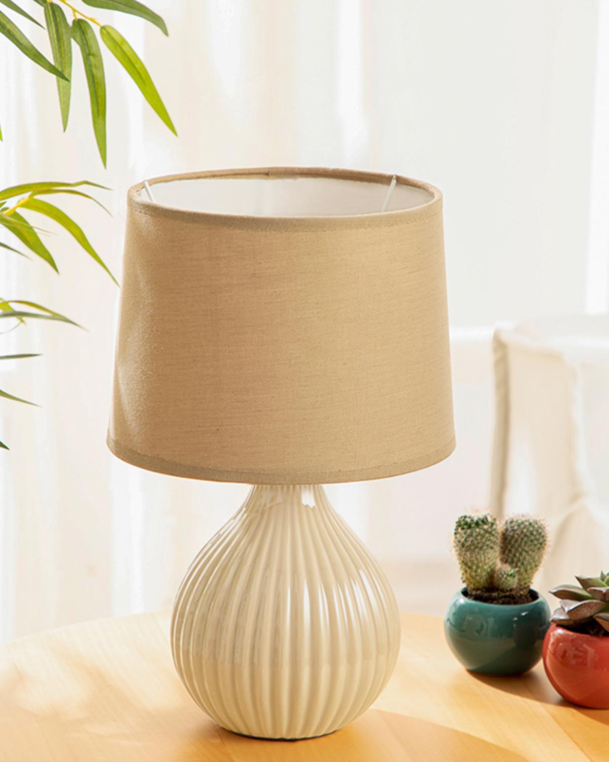 Alvin Table Lamp 20X20X31,5 cm Cream