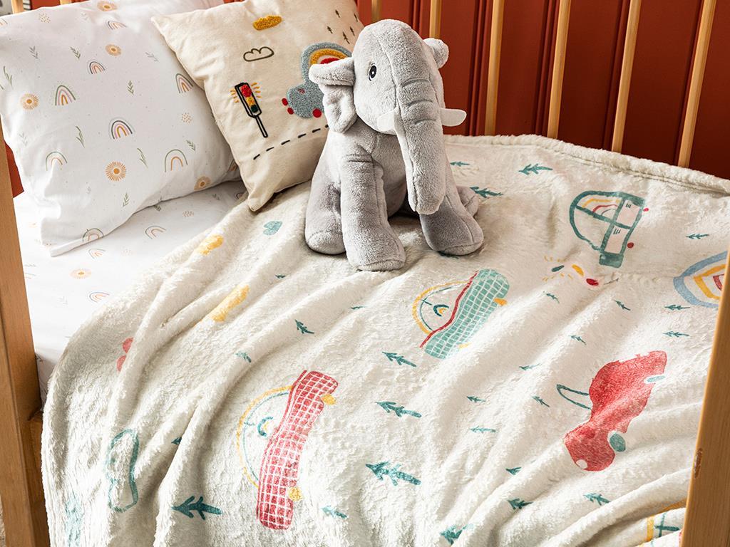 Araba Wellsoft Baby Blanket 100x120 cm Beige