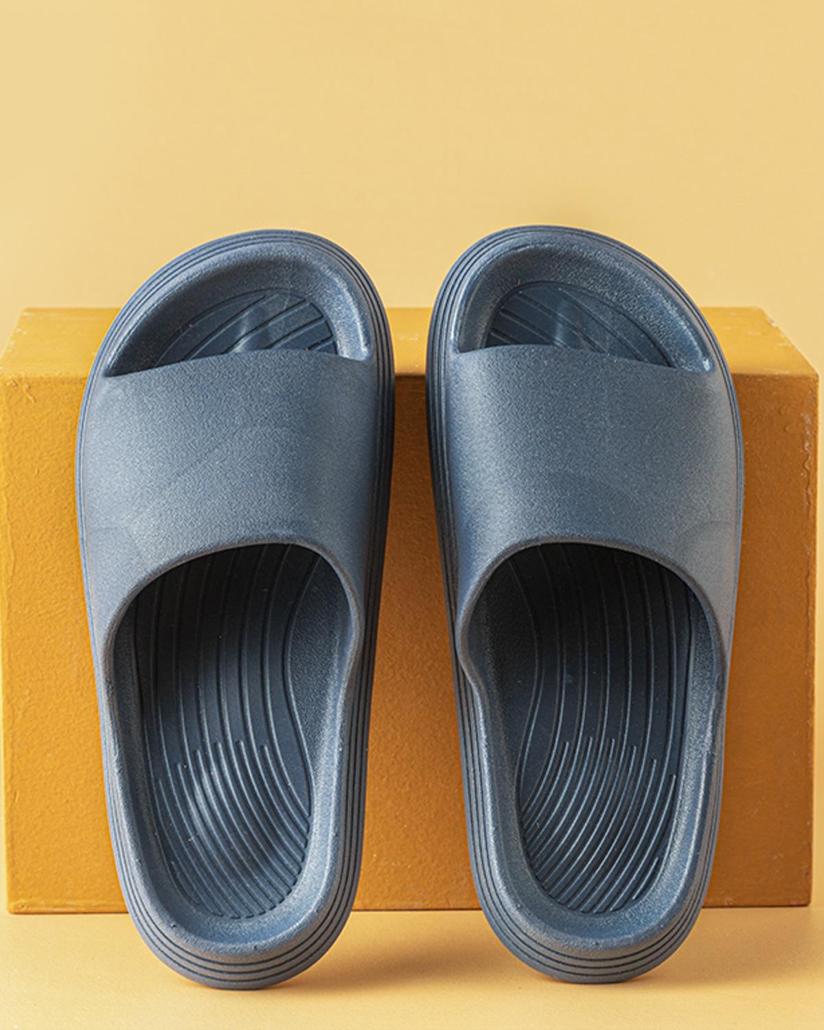 Cool Mens Sandals 43 Navy Blue