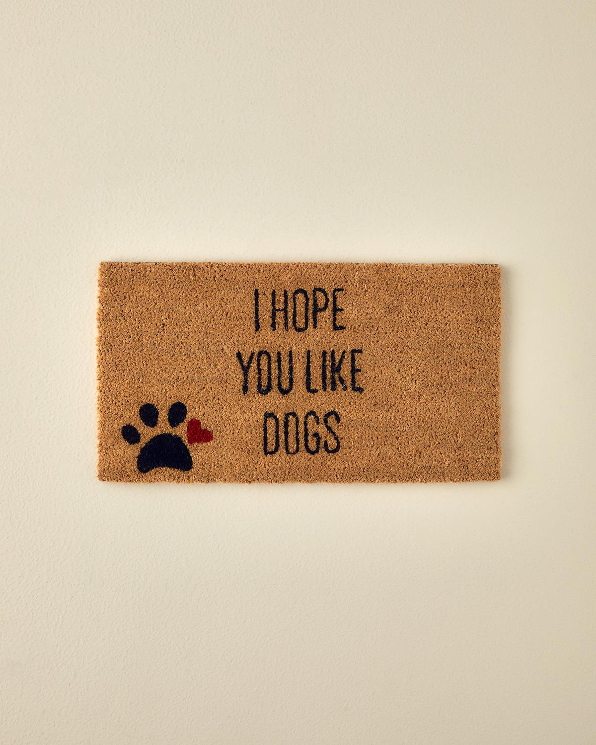 Dogs Изстривалка Отпечатан, Естествен, 33X60 Cm