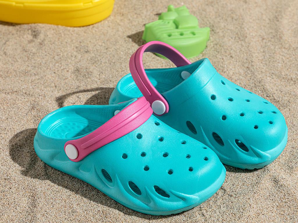 Dolphin Sandals for Kids 30-31 Turquoise