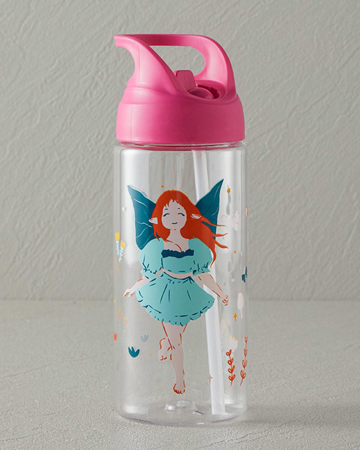 Fairy Kids Water Bottle 500 ml Fuchsia