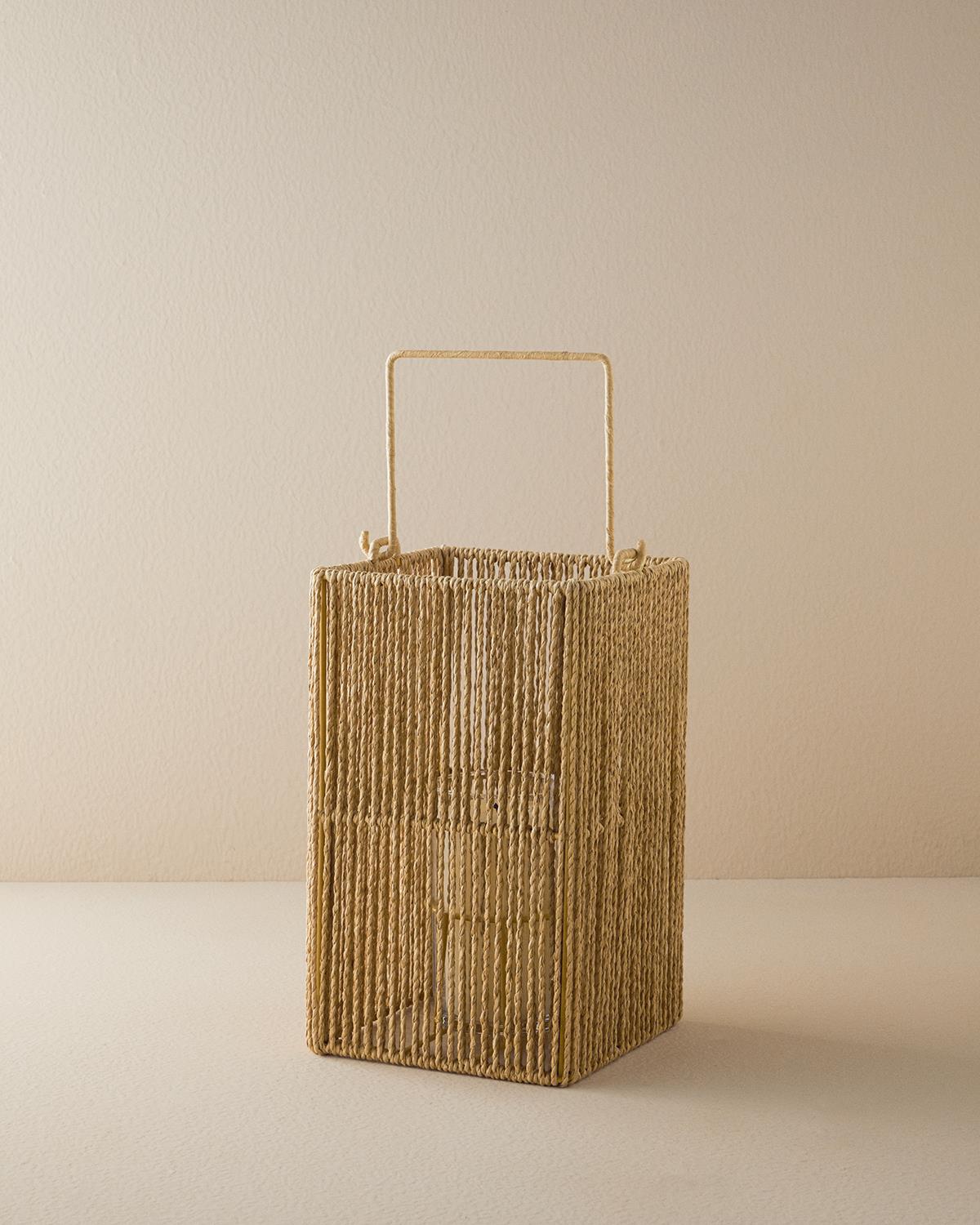 Gloria Фенер Слама 18x18x31 см Натурален..