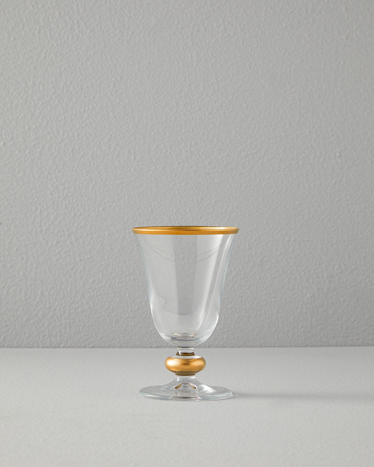 Golden Orient Чаша 3 бр. Стъкло 200 мл Златен