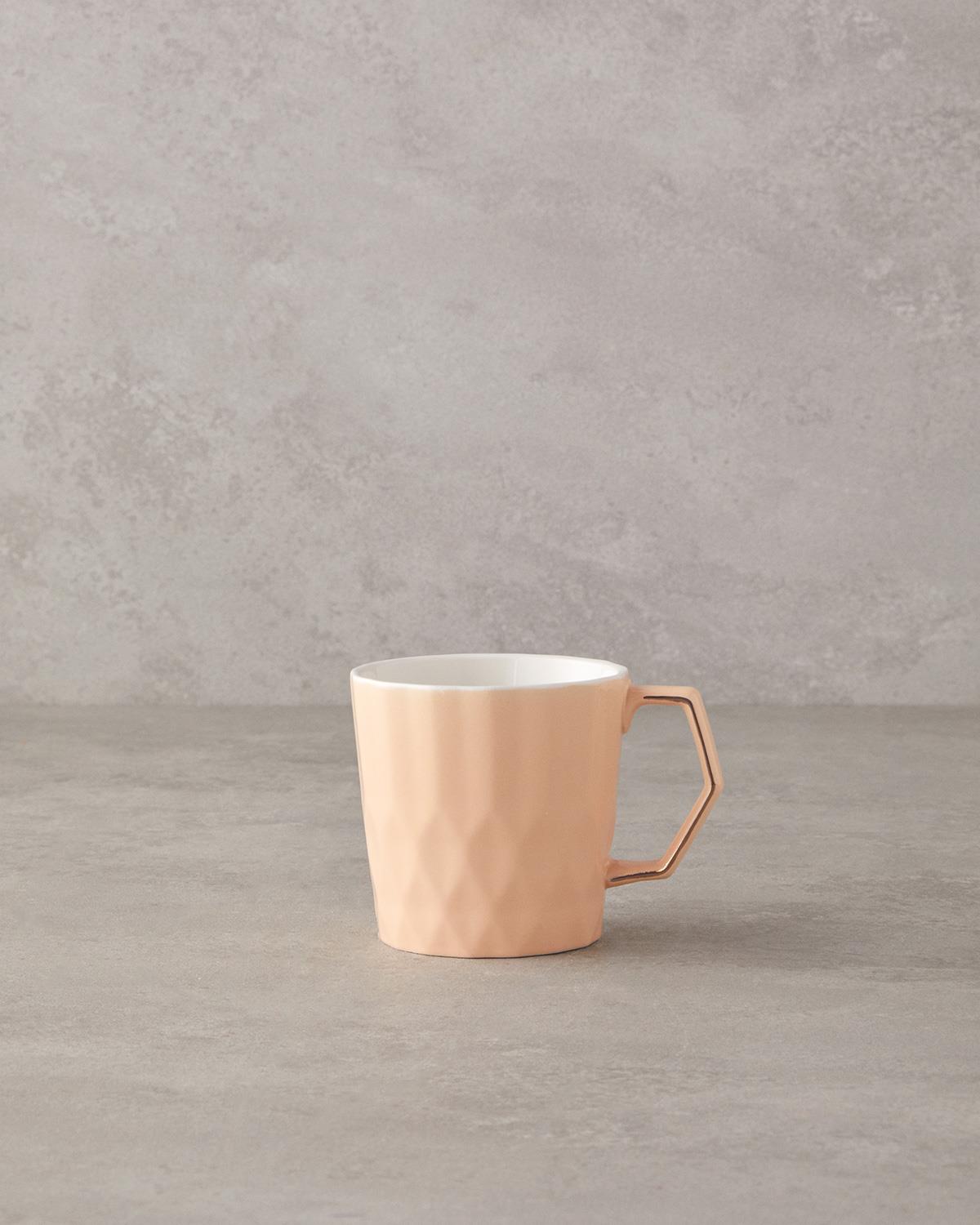 New Bone China Cup 350 ml Salmon