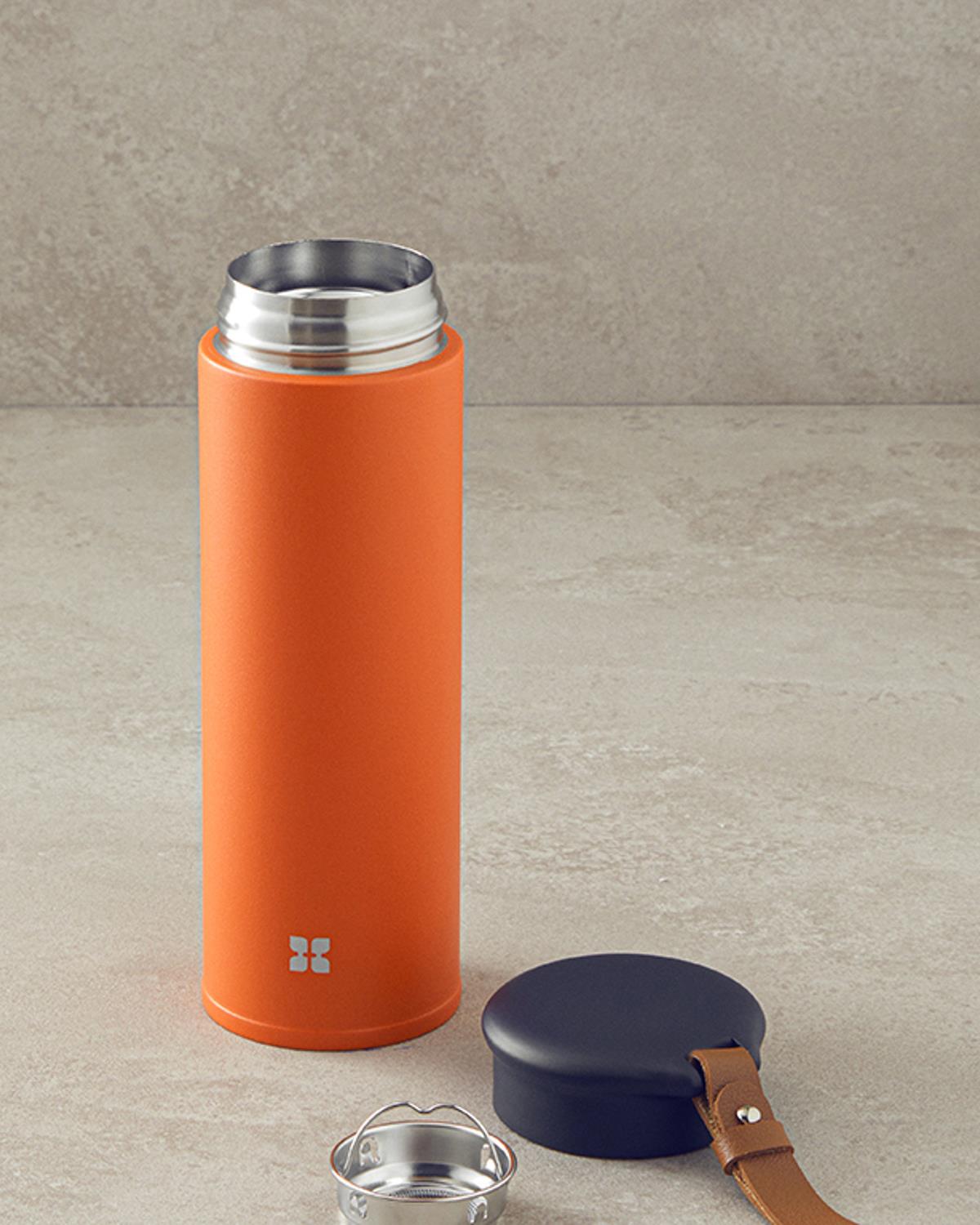 Lucas Stainless Steel Thermos 450 ml Orange,