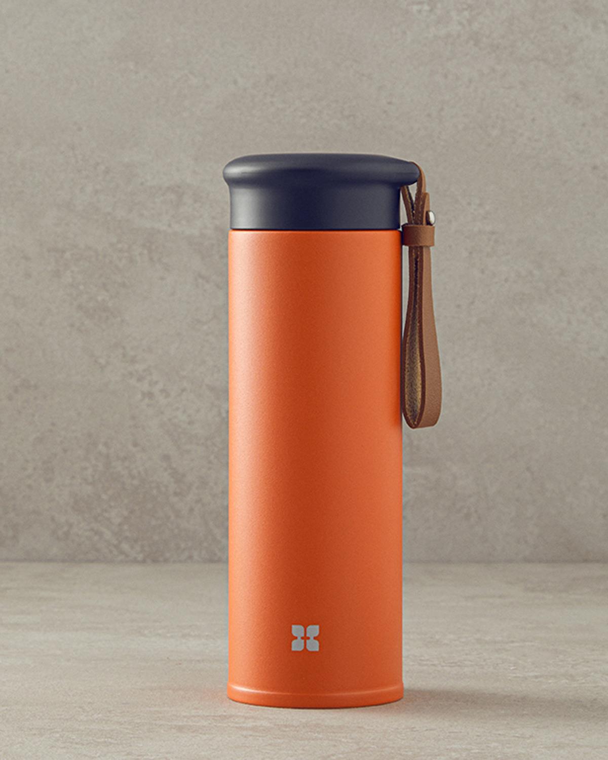 Lucas Stainless Steel Thermos 450 ml Orange,
