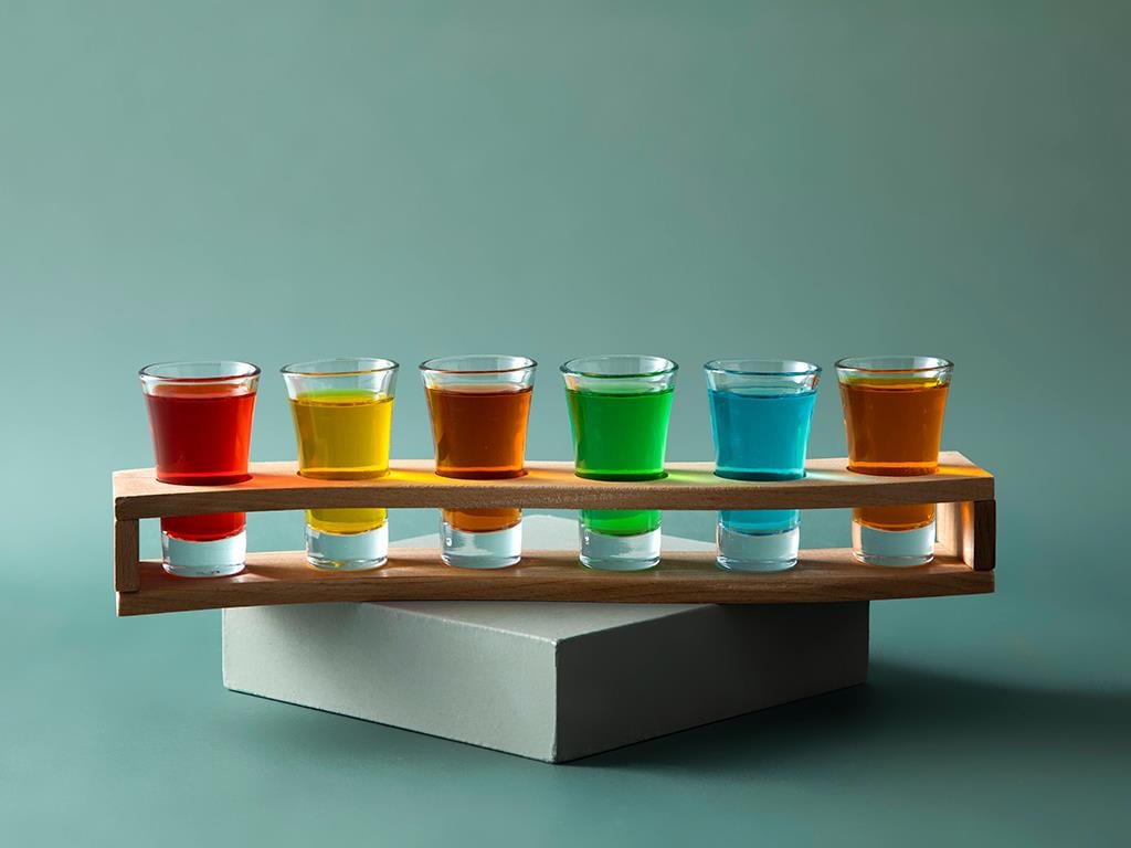 Parley Glass 6-Shots Glass 60 ml Transparent