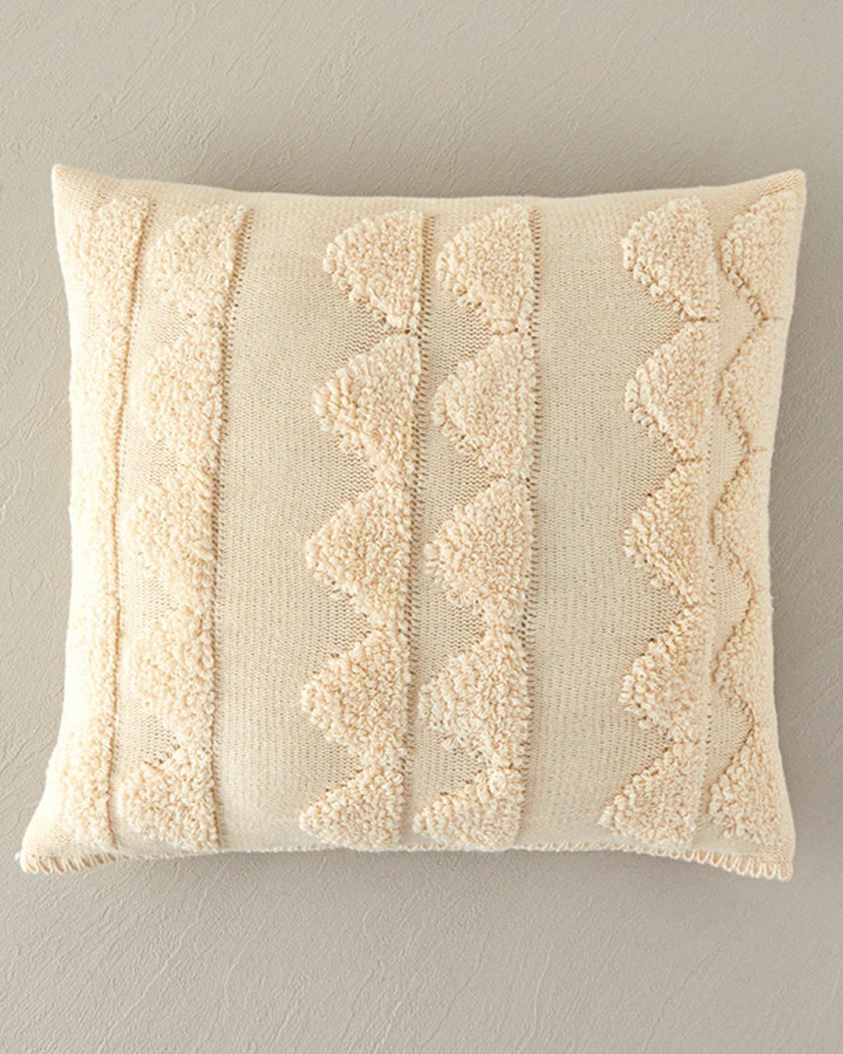 PlushTouch Калъфка Декоративн Възглавница Трико 45x45 см Светло каменно сив