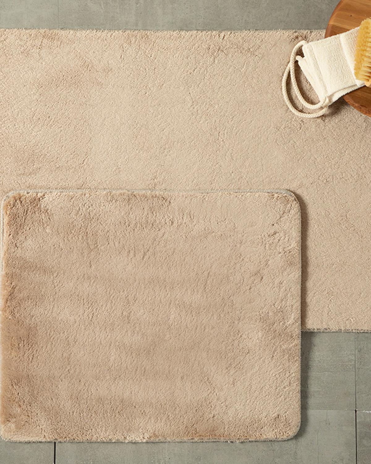 Poffy Комплект Постелки За Баня 2 бр. 60x100 - 50x60 см Визон