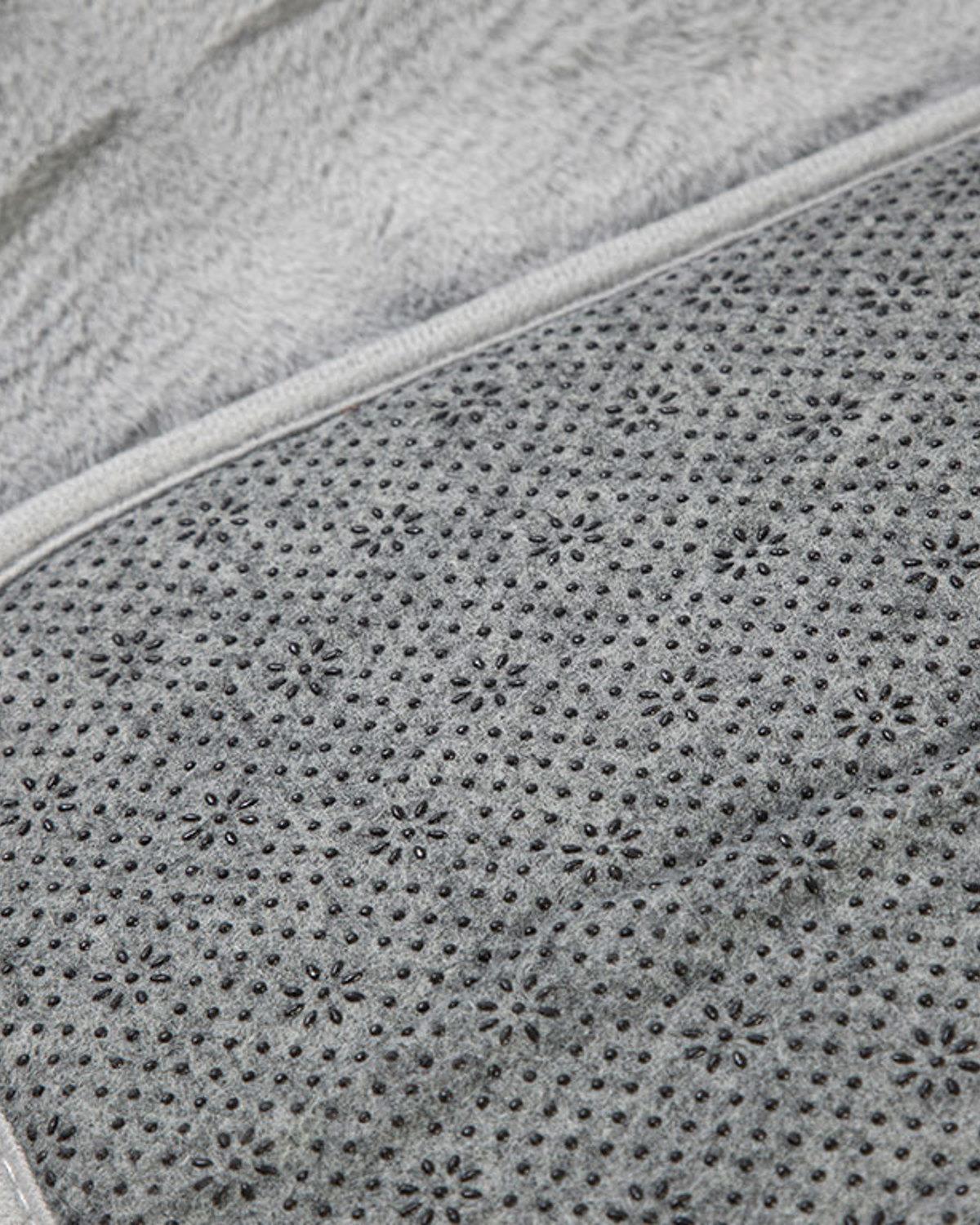 Rabbit Wave Polyestere Carpet 80x150 cm Gray