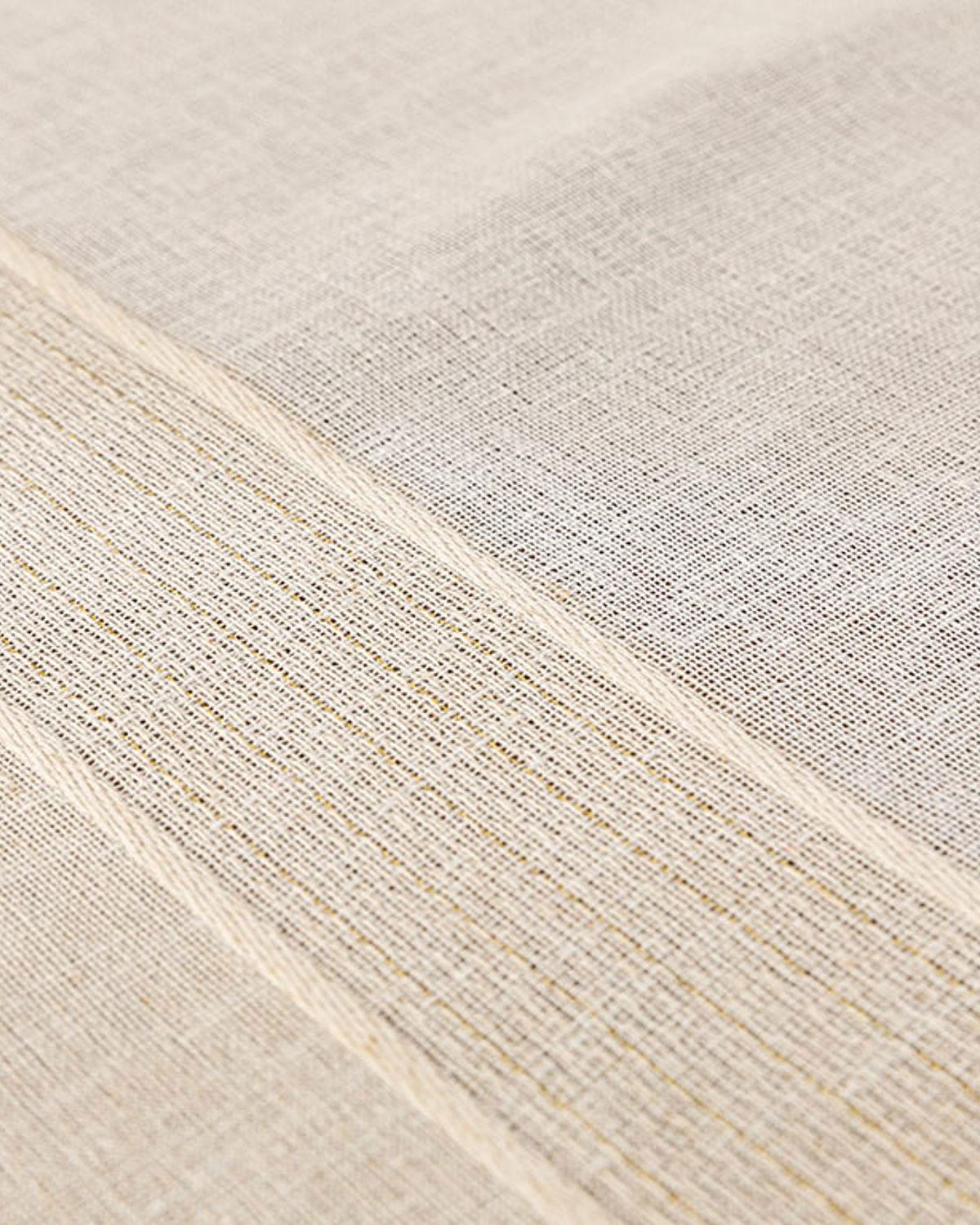 Shiny Linen Ранър Полиестер, Златисто, 40 X 150 Cm