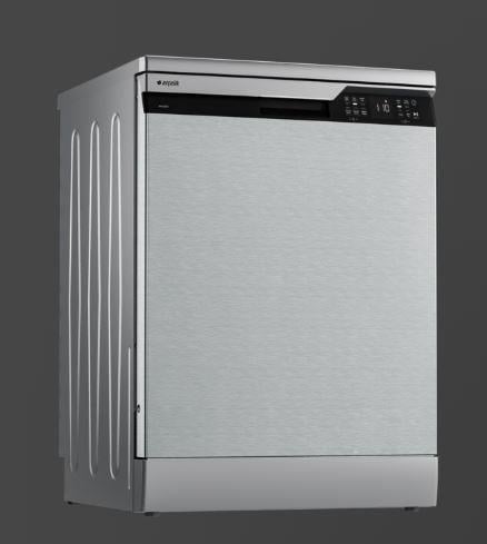 Arçelik 6444 OK I 4 Programlı Bulaşık Makinesi İnoks