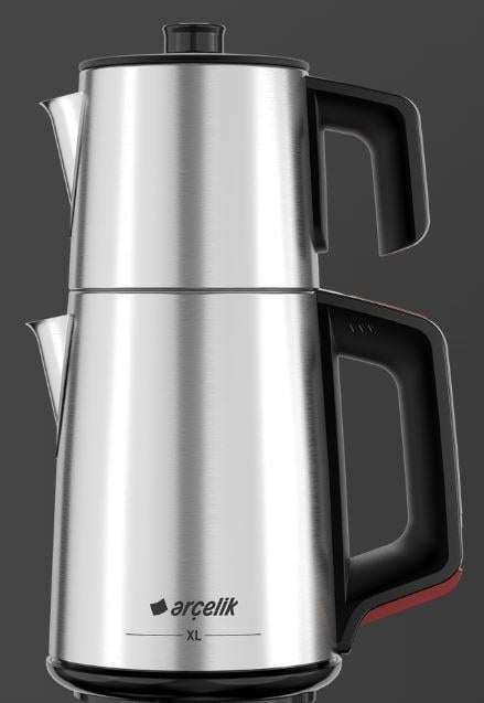 Arçelik CM 6582 I XL 1650 W Çay Makinesi İnox