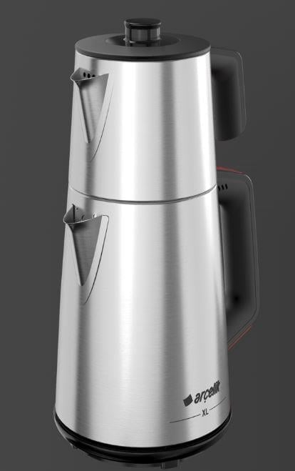 Arçelik CM 6582 I XL 1650 W Çay Makinesi İnox