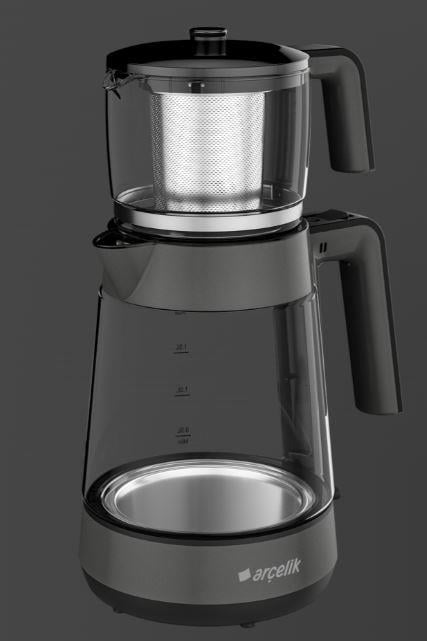 Arçelik CM 6587 G Resital XL Çay Makinesi Gri