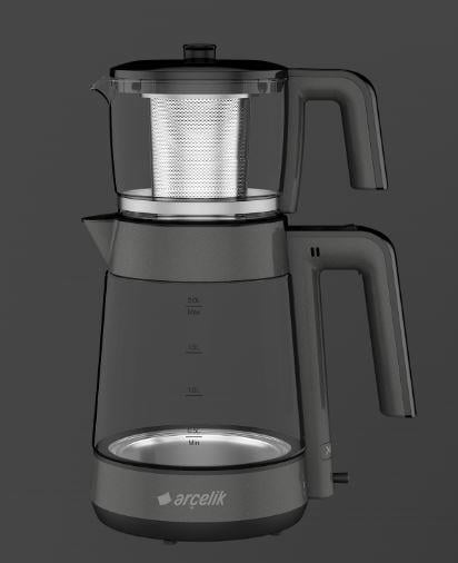 Arçelik CM 6587 G Resital XL Çay Makinesi Gri