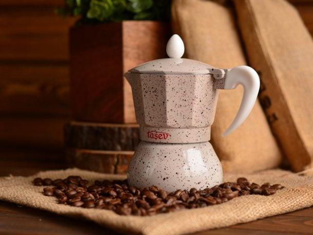 Taşev T1201 Brioni Moka Pot 6 Fincan