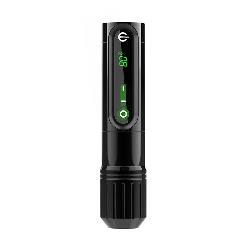 EZ P2 Epic Black Wireless Battery 3.5 mm Tattoo Pen Machine