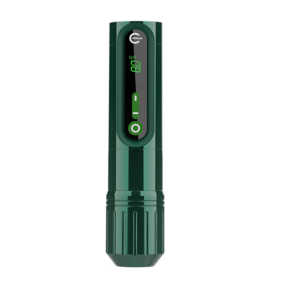 EZ P2 Epic Emerald Wireless Battery 4.5 mm Tattoo Pen Machine