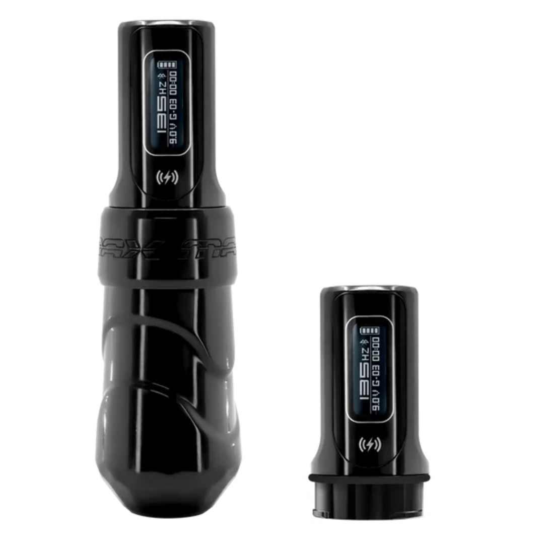 FK Irons Flux Max Stealth 4.0 mm Stroke Çift Bataryalı Kablosuz Dövme Makinesi