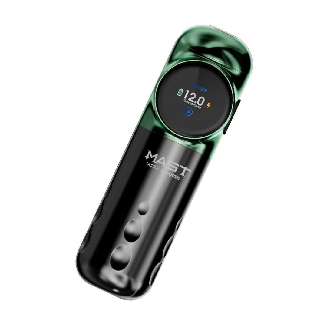 Mast Archer S Green Black 4.2 mm Stroke Kablosuz Dövme Makinesi