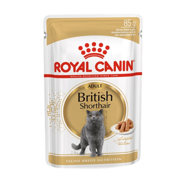 Royal Canin Pouch British Yetişkin Kedi Konservesi 85gr