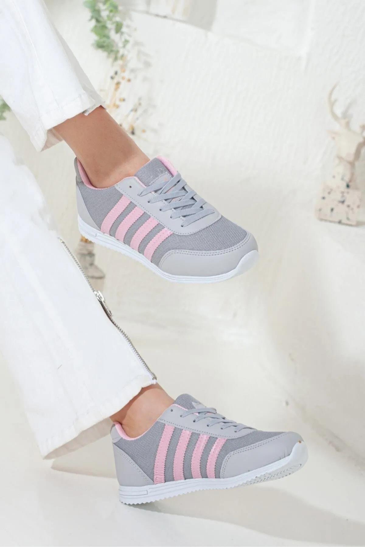 Unisex Spor Ayakkabı Kumaş Anoraklı Hava Alan