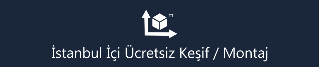 İstanbul içi aynı gün ücretsiz keşif montaj hizmetimiz mevcuttur.