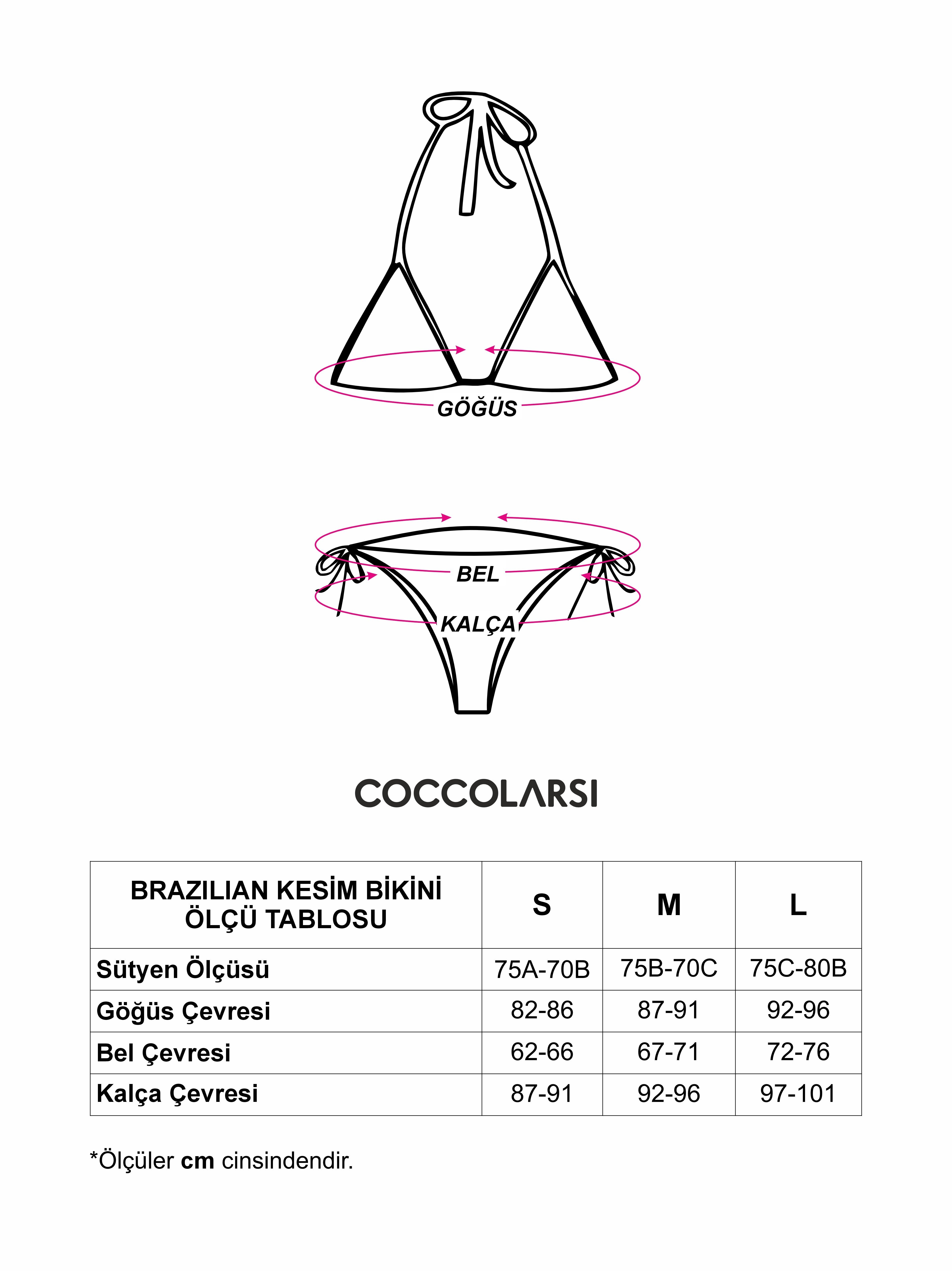 Brazilian Kesim Bikini Takımları