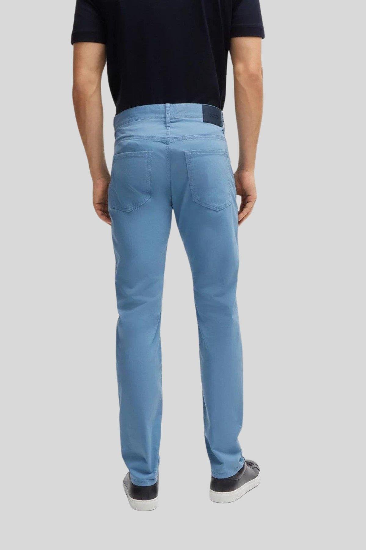 Boss Regular Fit Erkek Jean Pantolon Mavi