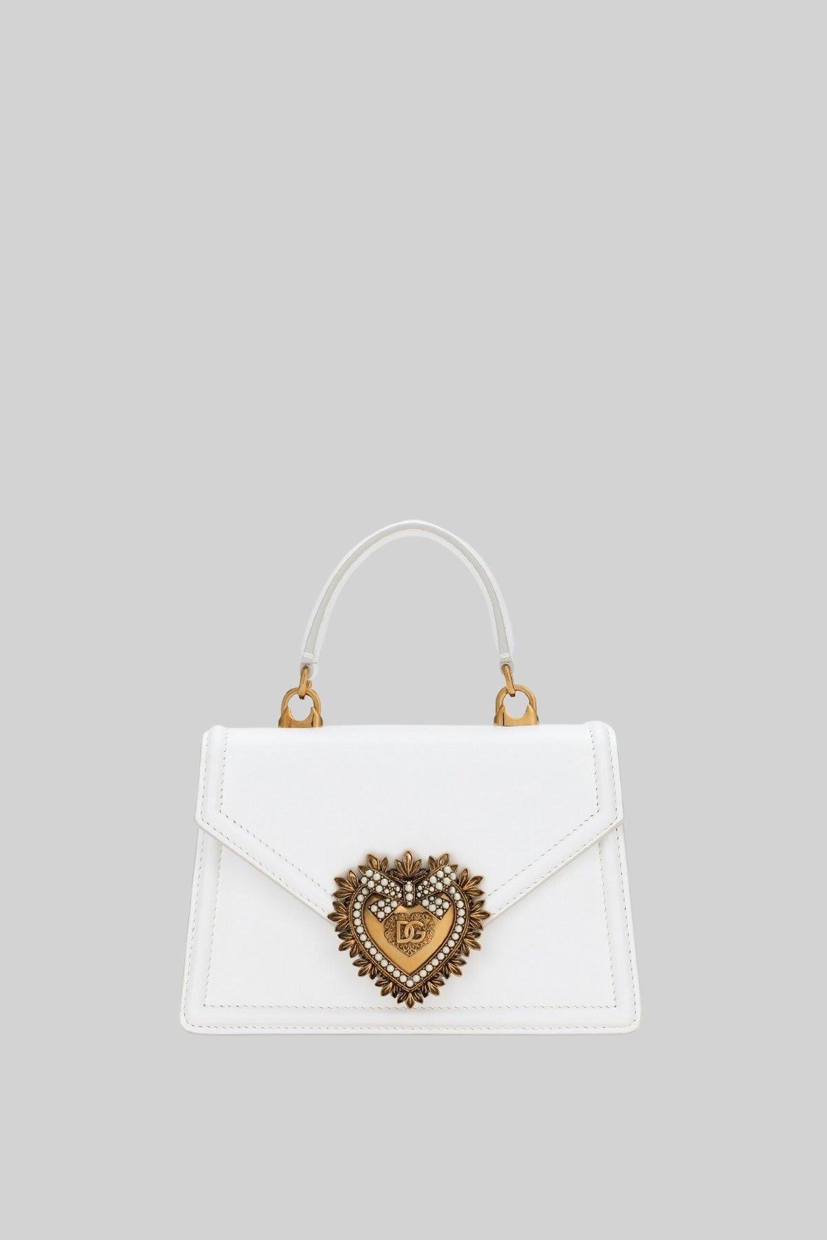 Dolce&Gabbana Kadın Omuz Çanta Beyaz