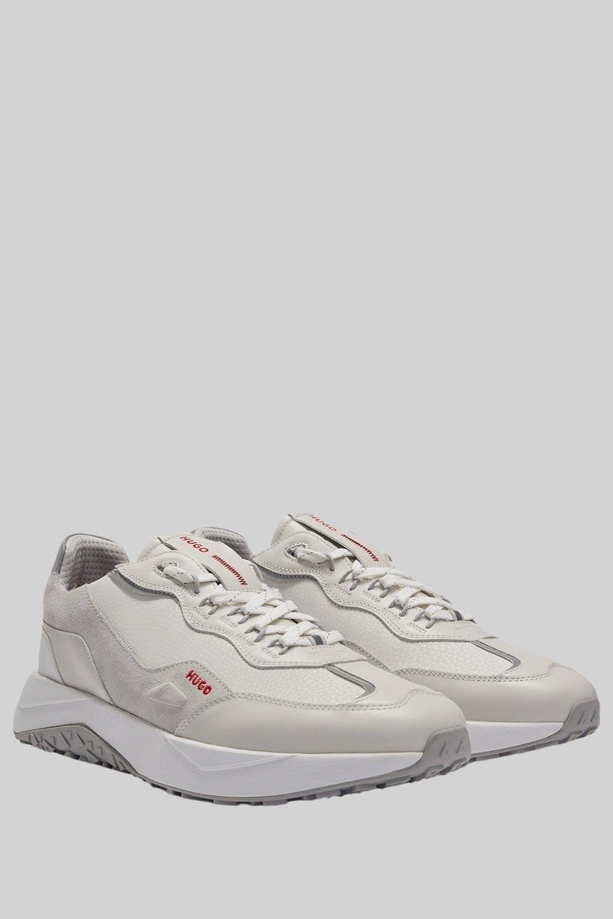 Hugo Kane Run Erkek Sneaker Beyaz 100