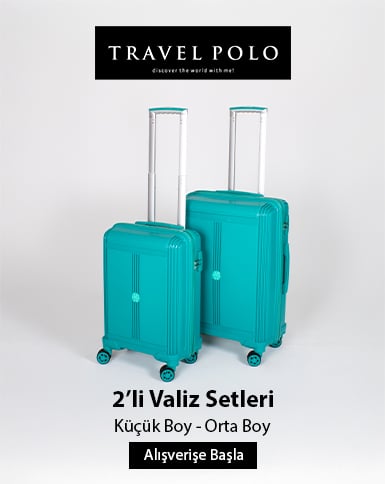 2'li Valiz Setleri - Küçük Boy - Orta Boy