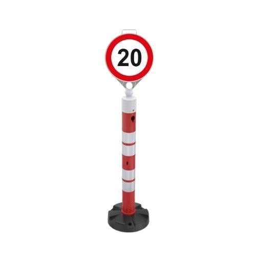 20 Azami Hız Sınırı Levhalı 120 cm Duba
