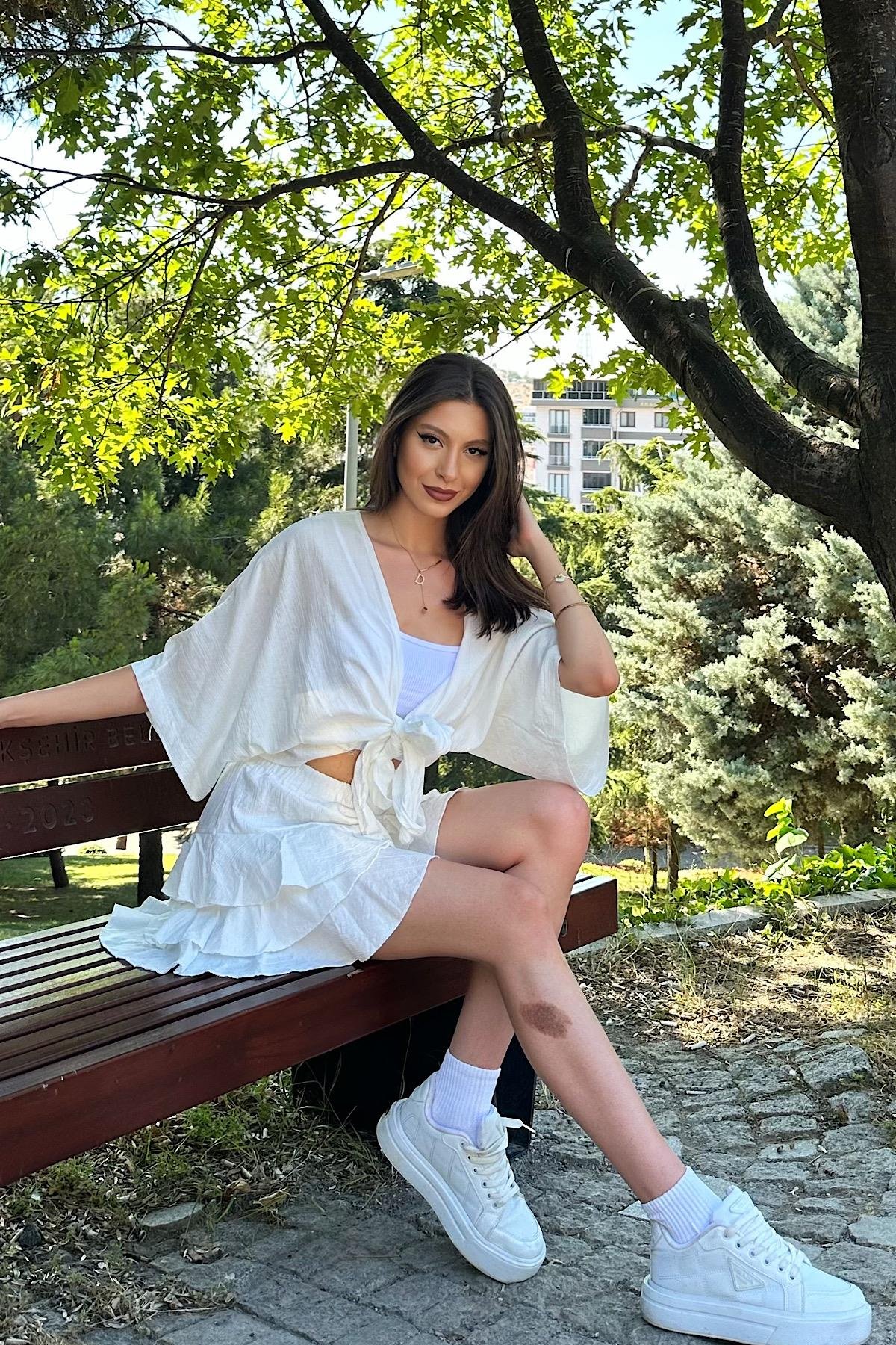 BAĞLAMALI TENSEL BOLERO
