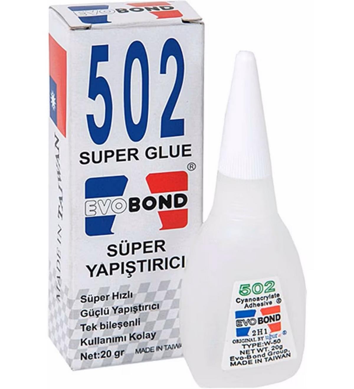 Evobond 502 Yapıştırıcı 20 Gr 