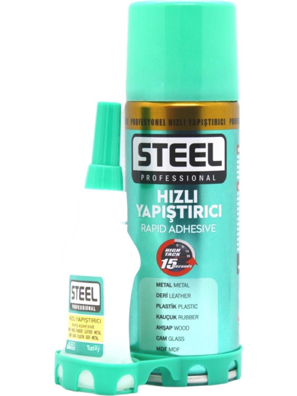 Steel Hızlı Yapıştırıcı Mdf Kit 200 Ml