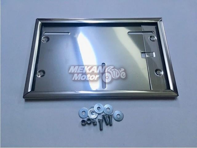MOTOSİKLET PLAKALIK KROM