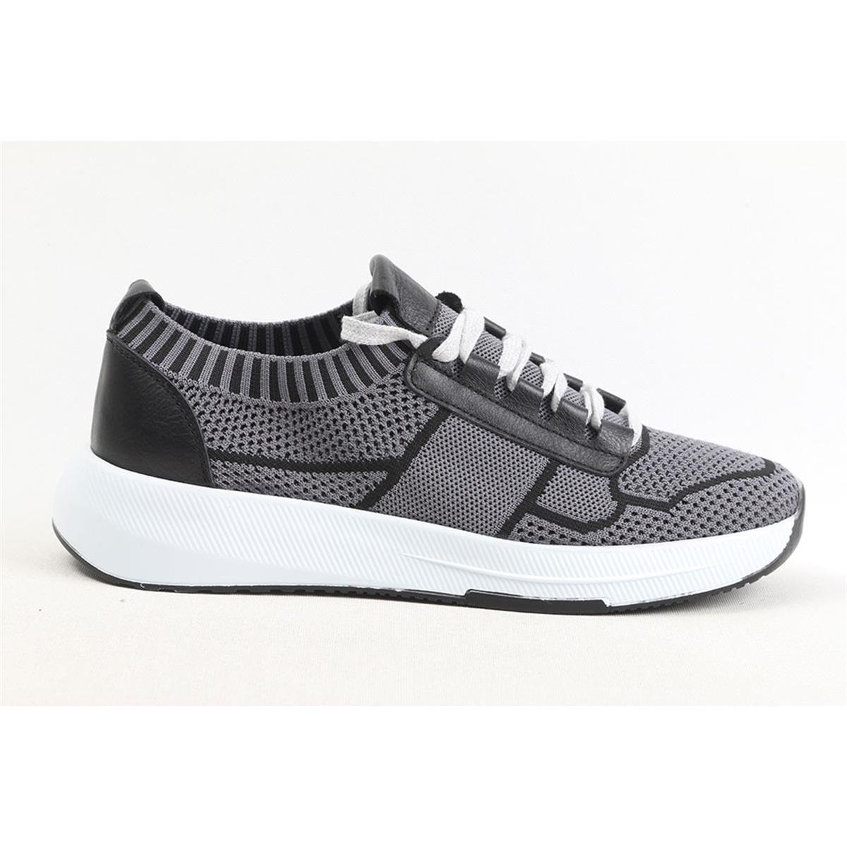 ULUS B-560 GRİ TRİKO SNEAKER AYAKKABI