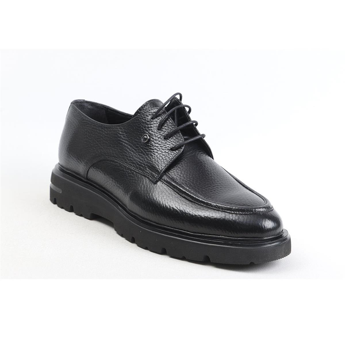 Ulus E-22 Fitilli Siyah Eva Loafer Erkek Ayakkabı