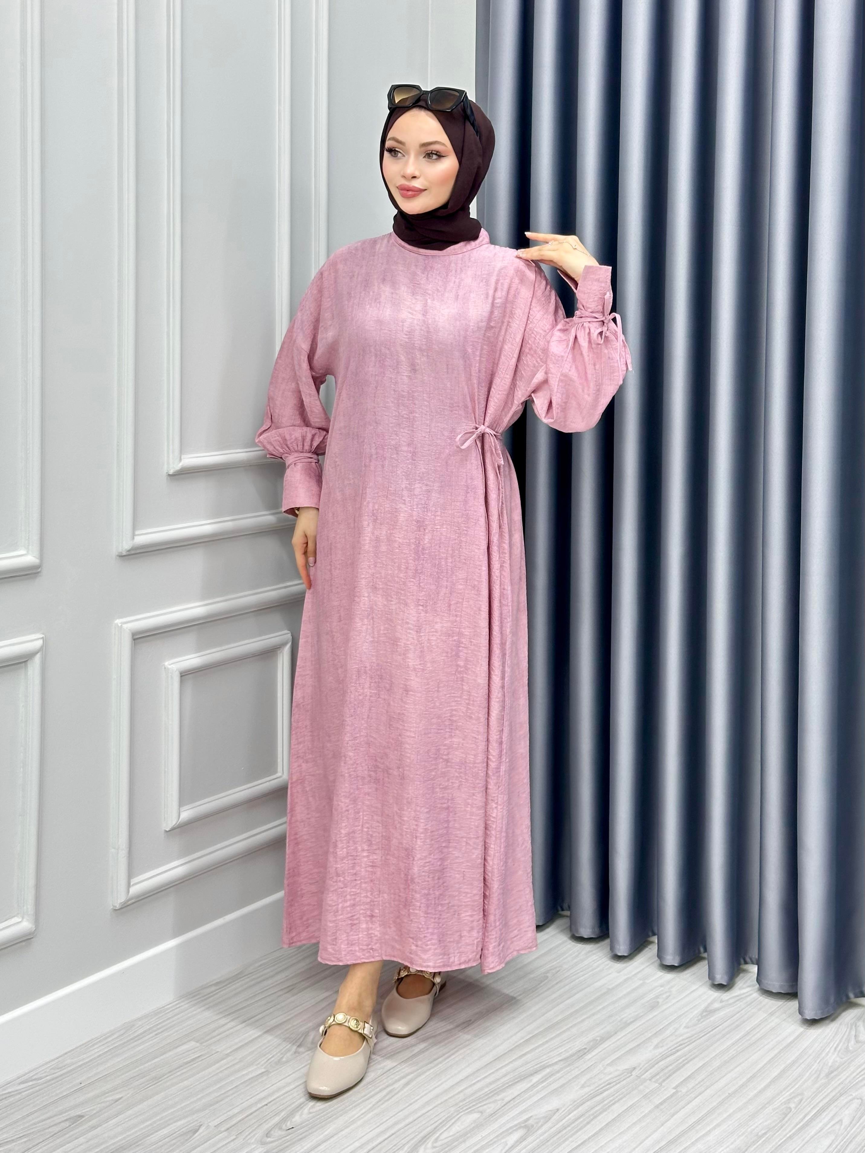 Meva Elbise Pembe